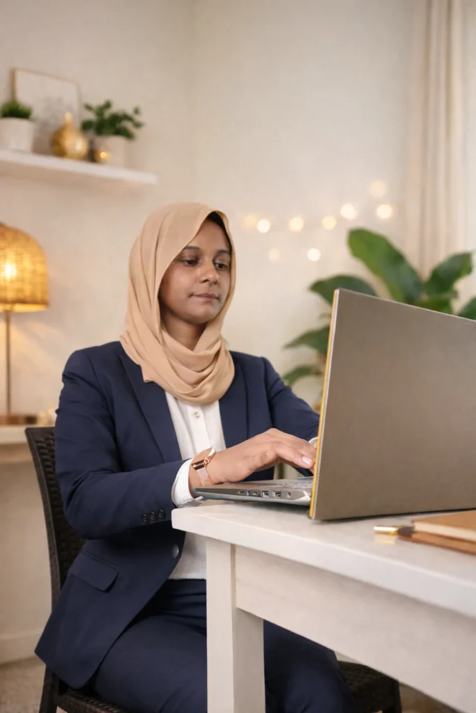 Best Digital Marketer in Malappuram working on Laptop